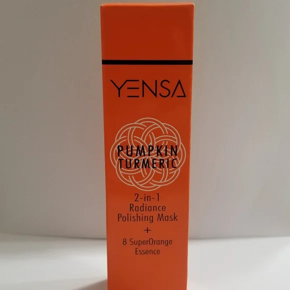 Yensa Pumpkin Turmeric Mask New & Full Size - Picture 2 of 5
